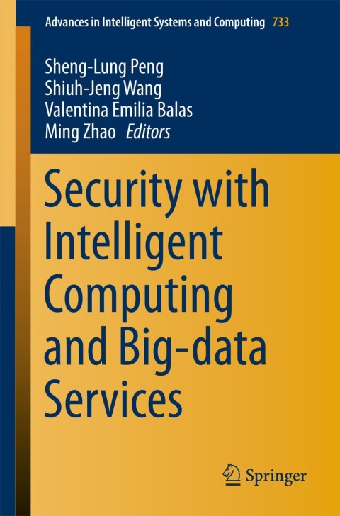 Cover image for book Security with Intelligent Computing and Big-data Services