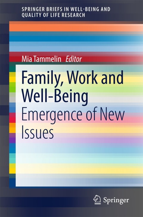 Cover image for book Family, Work and Well-Being