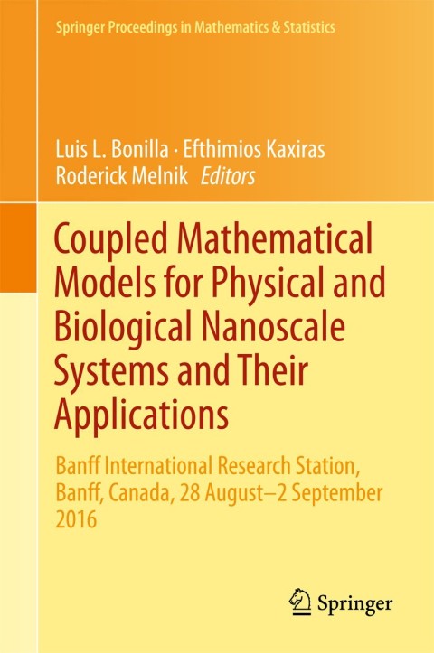 Cover image for book Coupled Mathematical Models for Physical and Biological Nanoscale Systems and Their Applications
