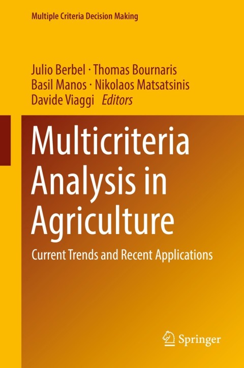 Cover image for book Multicriteria Analysis in Agriculture