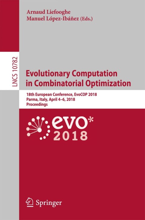 Cover image for book Evolutionary Computation in Combinatorial Optimization