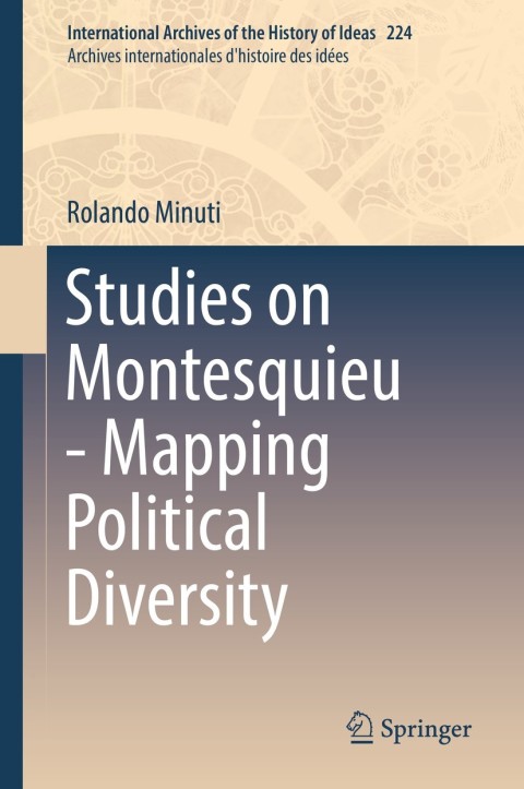 Cover image for book Studies on Montesquieu - Mapping Political Diversity