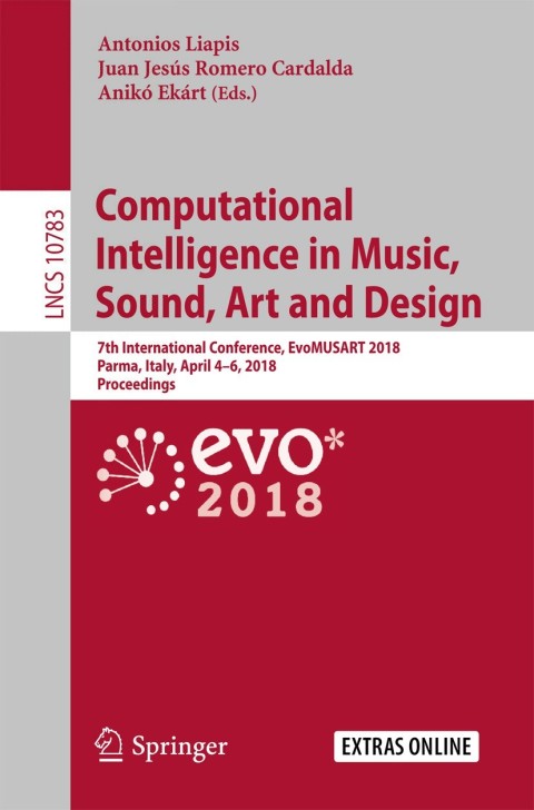 Cover image for book Computational Intelligence in Music, Sound, Art and Design