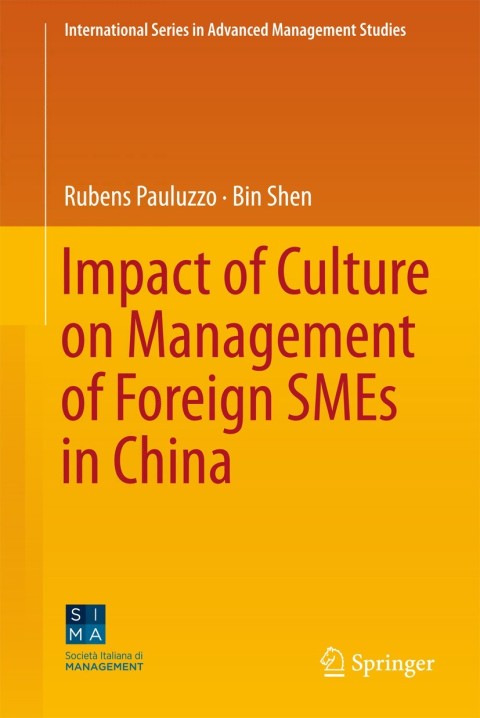 Cover image for book Impact of Culture on Management of Foreign SMEs in China