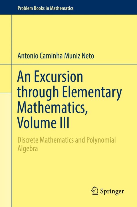 Cover image for book An Excursion through Elementary Mathematics, Volume III