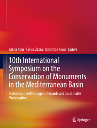 Titelbild: 10th International Symposium on the Conservation of Monuments in the Mediterranean Basin 9783319780924