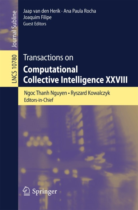 Cover image for book Transactions on Computational Collective Intelligence XXVIII
