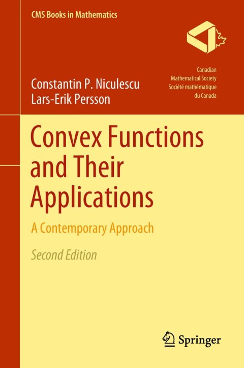 Cover image for book Convex Functions and Their Applications