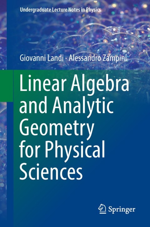 Cover image for book Linear Algebra and Analytic Geometry for Physical Sciences