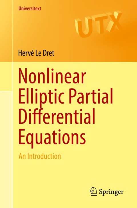 Cover image for book Nonlinear Elliptic Partial Differential Equations