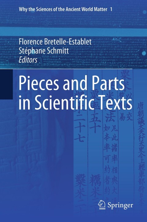 Cover image for book Pieces and Parts in Scientific Texts
