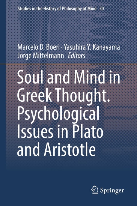 Cover image for book Soul and Mind in Greek Thought. Psychological Issues in Plato and Aristotle