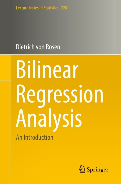 Cover image for book Bilinear Regression Analysis