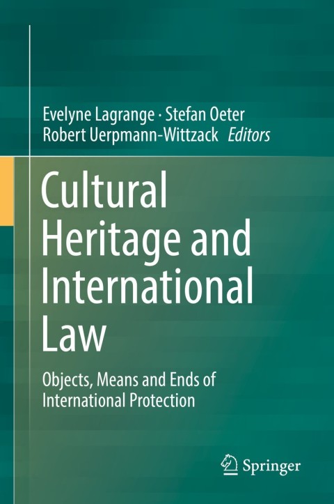 Cover image for book Cultural Heritage and International Law