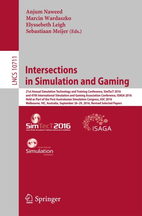 Cover image for book Intersections in Simulation and Gaming