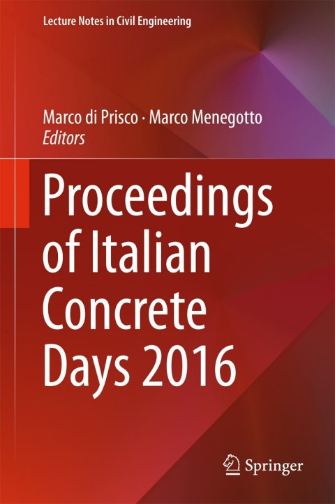 Cover image for book Proceedings of Italian Concrete Days 2016