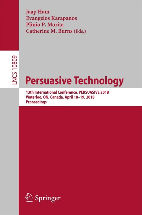 Cover image for book Persuasive Technology