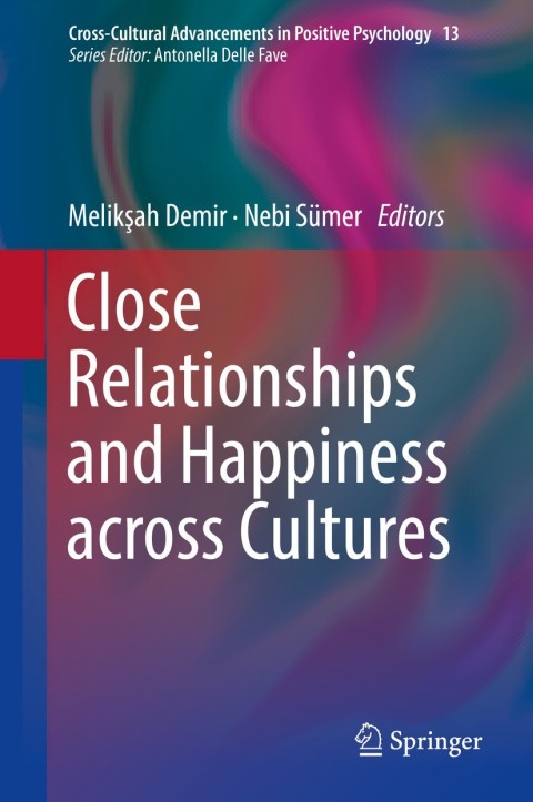 Cover image for book Close Relationships and Happiness across Cultures