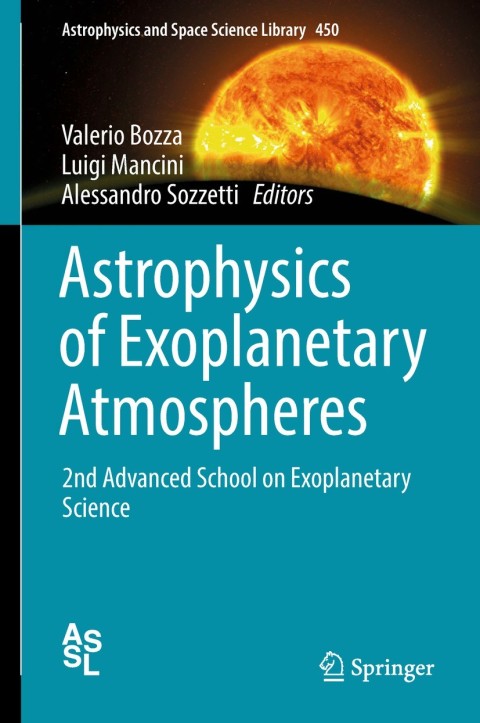 Cover image for book Astrophysics of Exoplanetary Atmospheres