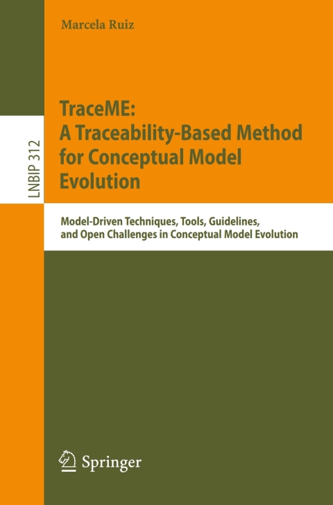 Cover image for book TraceME: A Traceability-Based Method for Conceptual Model Evolution