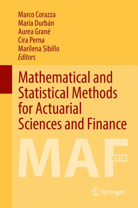 Cover image for book Mathematical and Statistical Methods for Actuarial Sciences and Finance