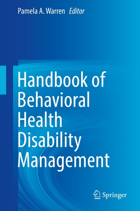 Cover image for book Handbook of Behavioral Health Disability Management