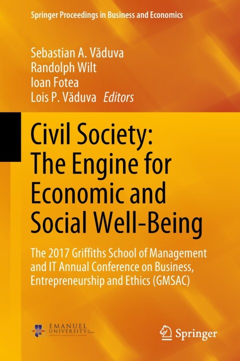 Cover image for book Civil Society: The Engine for Economic and Social Well-Being