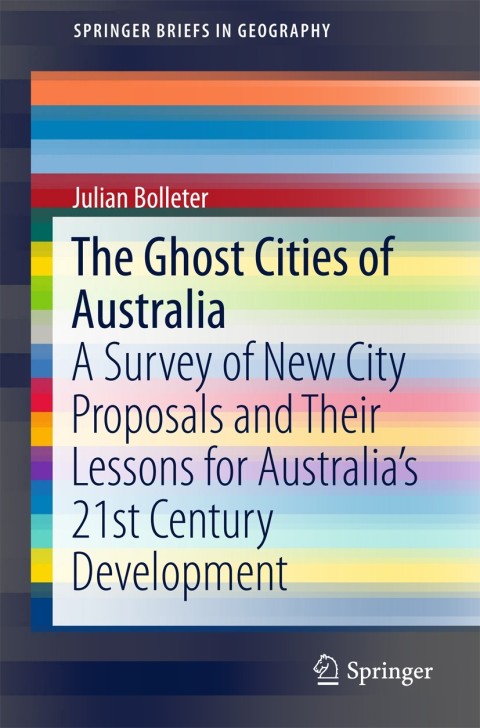 Cover image for book The Ghost Cities of Australia