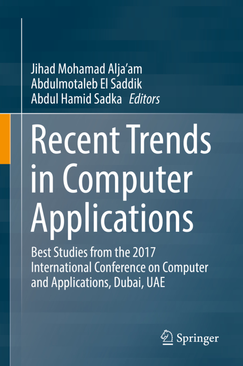 Cover image for book Recent Trends in Computer Applications