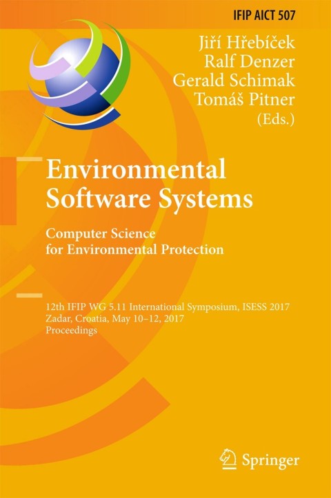 Cover image for book Environmental Software Systems. Computer Science for Environmental Protection