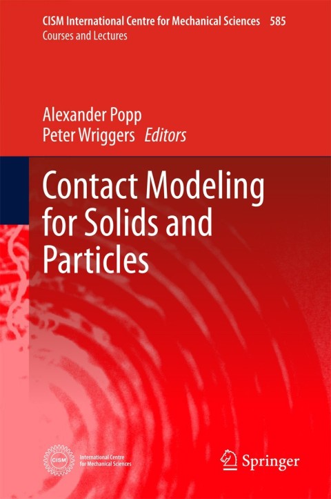 Cover image for book Contact Modeling for Solids and Particles