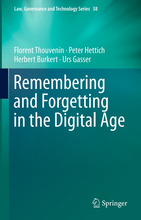 Cover image for book Remembering and Forgetting in the Digital Age
