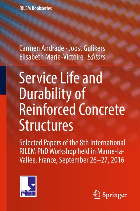 Cover image for book Service Life and Durability of Reinforced Concrete Structures