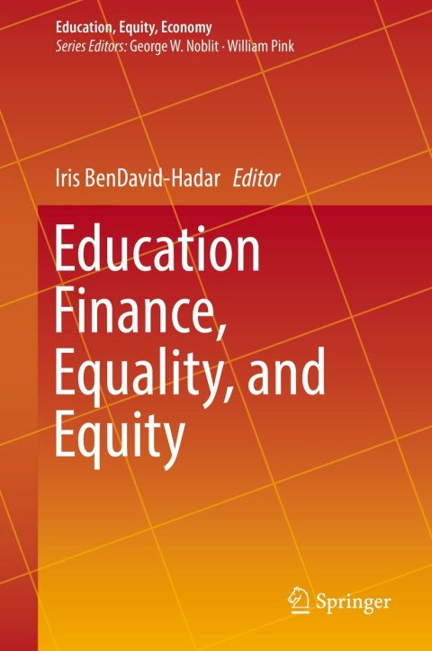 Cover image for book Education Finance, Equality, and Equity