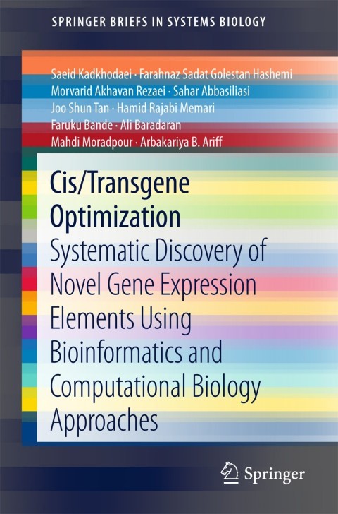 Cover image for book Cis/Transgene Optimization