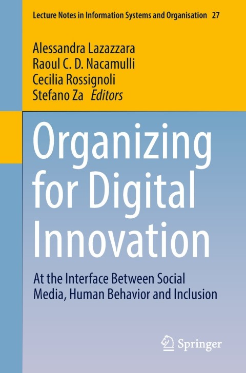 Cover image for book Organizing for Digital Innovation
