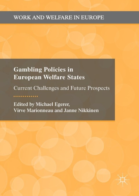 Cover image for book Gambling Policies in European Welfare States