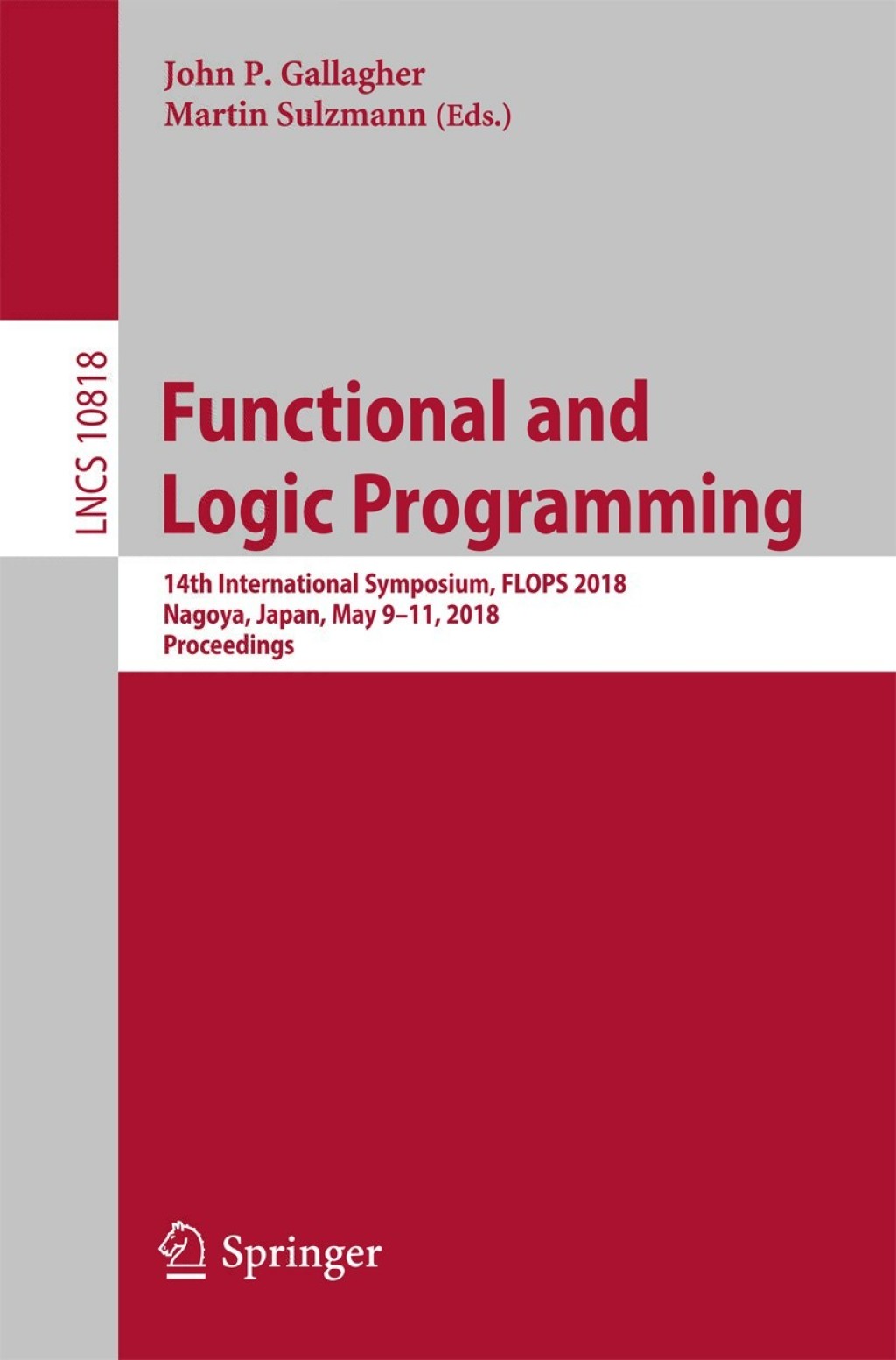 Functional and Logic Programming (eBook)