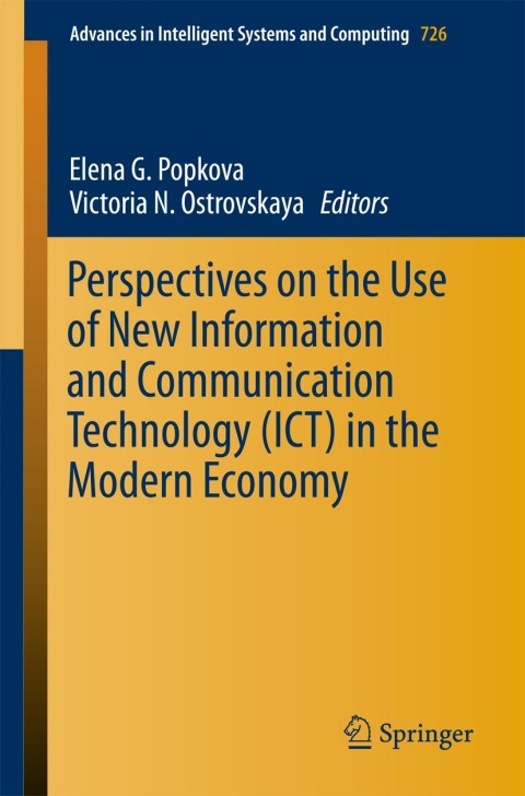 Cover image for book Perspectives on the Use of New Information and Communication Technology (ICT) in the Modern Economy
