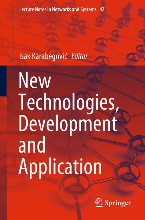 Cover image for book New Technologies, Development and Application