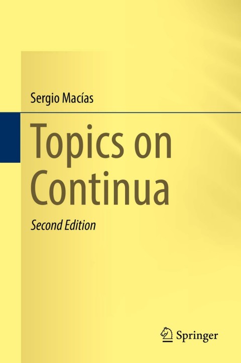 Cover image for book Topics on Continua