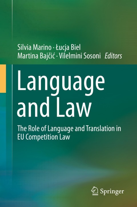 Cover image for book Language and Law