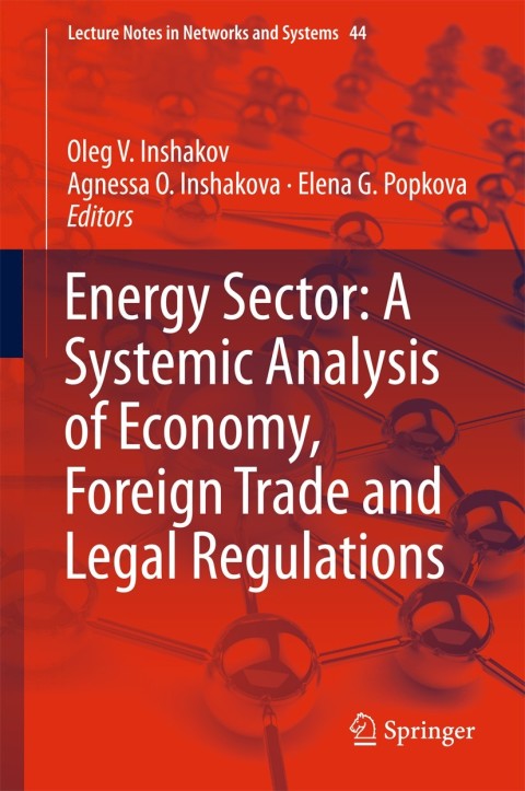 Cover image for book Energy Sector: A Systemic Analysis of Economy, Foreign Trade and Legal Regulations