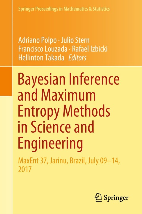 Cover image for book Bayesian Inference and Maximum Entropy Methods in Science and Engineering