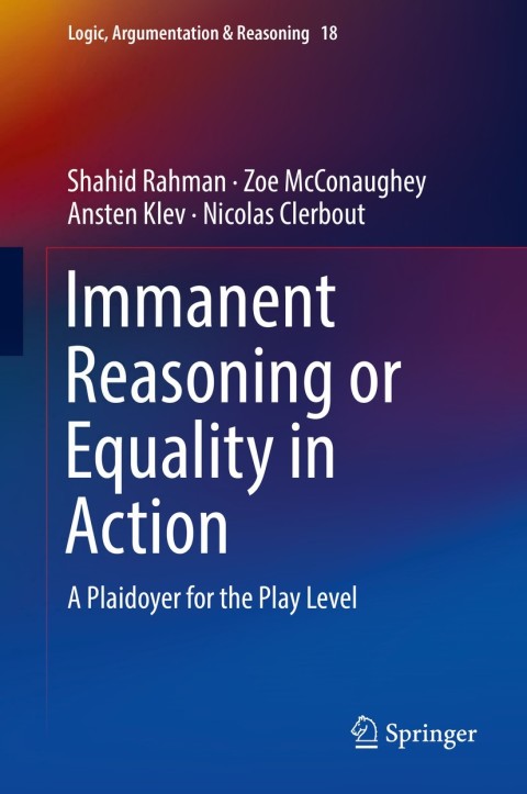 Cover image for book Immanent Reasoning or Equality in Action