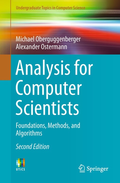 Cover image for book Analysis for Computer Scientists