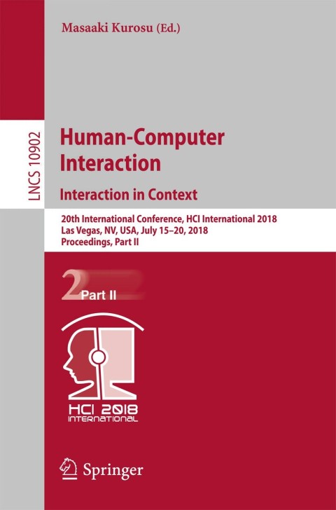 Cover image for book Human-Computer Interaction. Interaction in Context