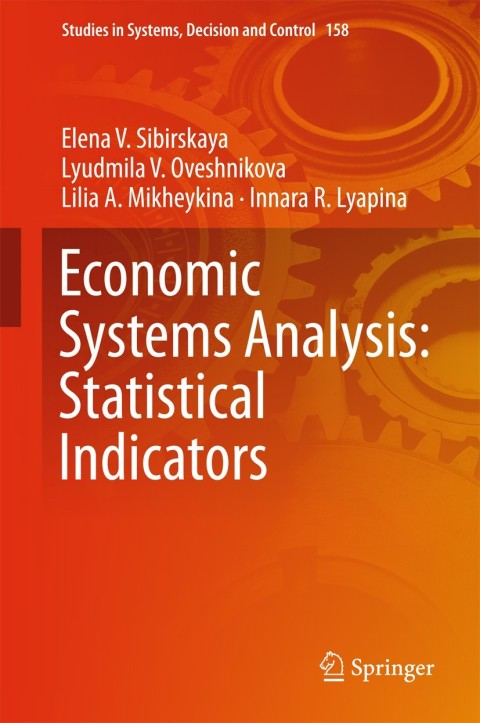 Cover image for book Economic Systems Analysis: Statistical Indicators