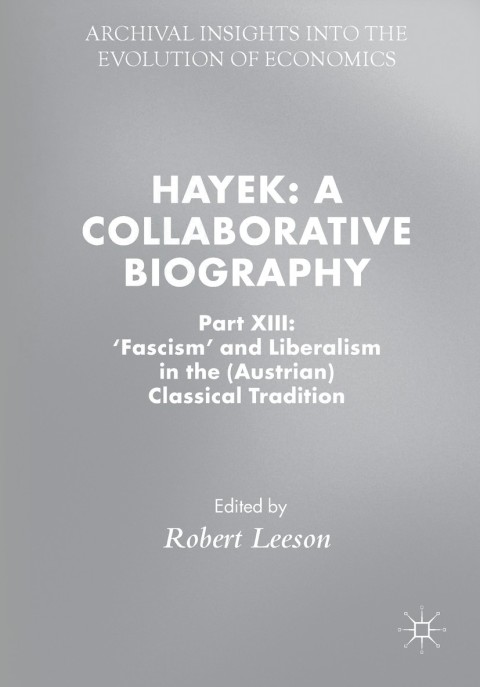 Cover image for book Hayek: A Collaborative Biography