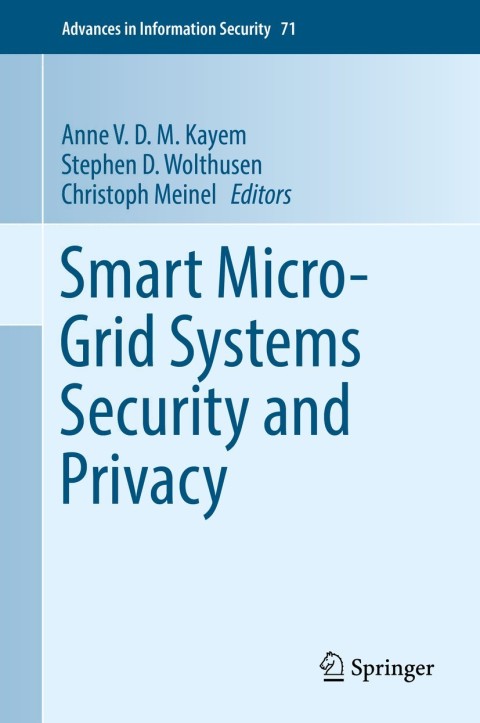 Cover image for book Smart Micro-Grid Systems Security and Privacy